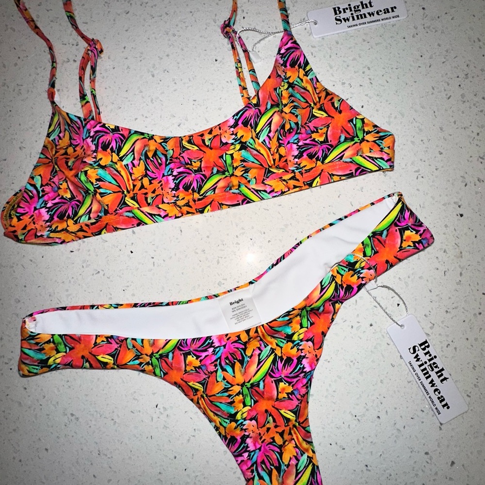 Bright Swimwear Bali top and Bali bottom